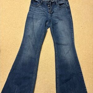 KanCan Dark Blue Flare Jeans (NWOT)